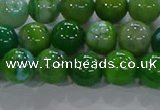 CAA1068 15.5 inches 10mm round dragon veins agate beads wholesale