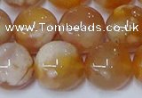 CAA1075 15.5 inches 14mm round sakura agate gemstone beads