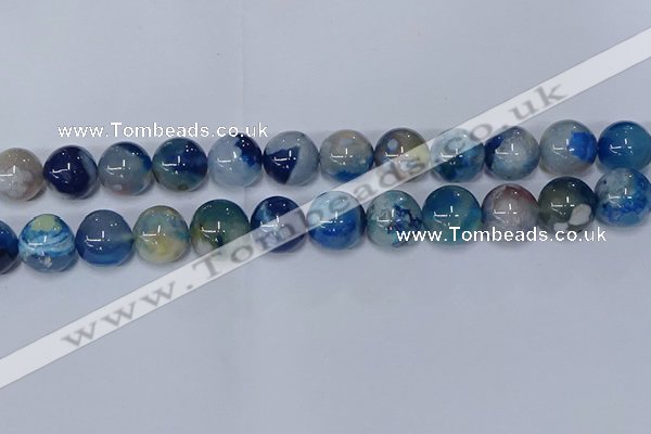 CAA1085 15.5 inches 14mm round sakura agate gemstone beads