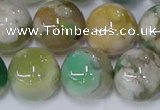 CAA1095 15.5 inches 14mm round sakura agate gemstone beads