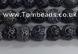 CAA1210 15.5 inches 6mm round frosted agate beads wholesale