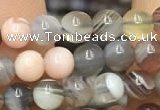 CAA1250 15.5 inches 4mm round Botswana agate beads wholesale