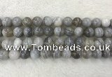 CAA1805 15.5 inches 14mm round banded agate gemstone beads