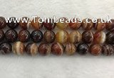 CAA1866 15.5 inches 16mm round banded agate gemstone beads