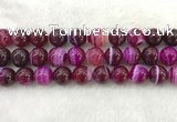 CAA1886 15.5 inches 16mm round banded agate gemstone beads