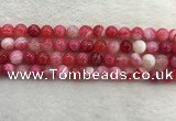 CAA1893 15.5 inches 10mm round banded agate gemstone beads