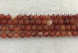 CAA1903 15.5 inches 10mm round banded agate gemstone beads