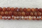 CAA1906 15.5 inches 16mm round banded agate gemstone beads