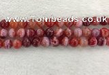 CAA1924 15.5 inches 12mm round banded agate gemstone beads