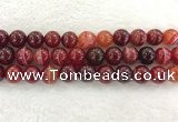 CAA1926 15.5 inches 16mm round banded agate gemstone beads