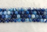 CAA1933 15.5 inches 10mm round banded agate gemstone beads