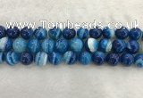 CAA1935 15.5 inches 14mm round banded agate gemstone beads