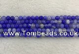 CAA1941 15.5 inches 6mm round banded agate gemstone beads