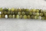 CAA1954 15.5 inches 12mm round banded agate gemstone beads
