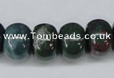 CAA196 15.5 inches 13*18mm rondelle indian agate beads wholesale