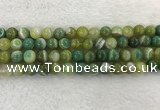 CAA1973 15.5 inches 10mm round banded agate gemstone beads