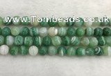 CAA2004 15.5 inches 12mm round banded agate gemstone beads