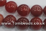 CAA206 15.5 inches 14mm round madagascar agate beads wholesale