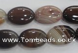 CAA211 15.5 inches 13*18mm oval madagascar agate beads