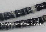 CAA213 15.5 inches 8*13mm bone madagascar agate beads