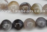 CAA227 15.5 inches 14mm round botswana agate gemstone beads