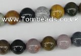 CAA232 15.5 inches 12mm round ocean agate gemstone beads wholesale