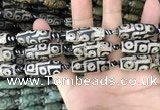 CAA2690 15.5 inches 12*30mm - 14*30mm rice tibetan agate dzi beads