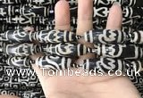 CAA2720 15.5 inches 14*38mm - 16*43mm rice tibetan agate dzi beads