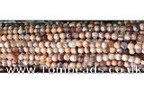 CAA2889 15 inches 6mm faceted round fire crackle agate beads wholesale