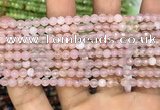 CAA3261 15 inches 4mm faceted round agate beads wholesale