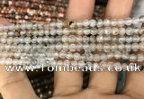 CAA3273 15 inches 4mm faceted round agate beads wholesale