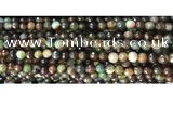 CAA3298 15 inches 6mm faceted round agate beads wholesale