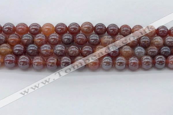 CAA3502 15.5 inches 8mm round AB-color fire agate beads wholesale