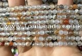 CAA3596 15.5 inches 4mm round dendritic agate beads wholesale