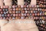 CAA3620 15.5 inches 4mm round Portuguese agate beads wholesale