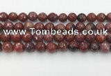 CAA3631 15.5 inches 10mm faceted round Portuguese agate beads