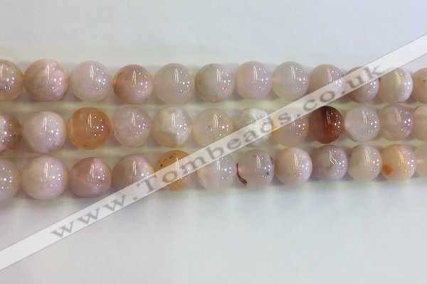 CAA3645 15.5 inches 10mm round sakura agate beads wholesale