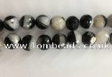 CAA3780 15.5 inches 20mm faceted round agate druzy geode beads