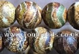 CAA3868 15 inches 8mm round tibetan agate beads wholesale