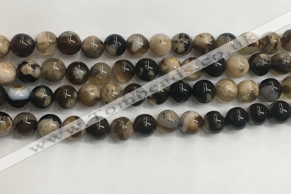 CAA3971 15.5 inches 8mm round sakura agate gemstone beads