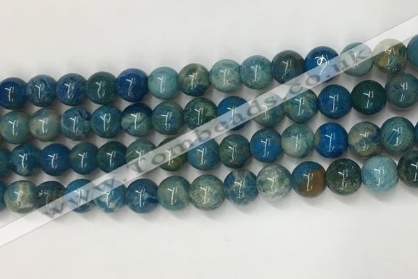 CAA3978 15.5 inches 8mm round chrysanthemum agate beads