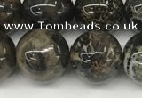 CAA4037 15.5 inches 12mm round chrysanthemum agate beads