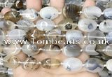 CAA4373 15.5 inches 13*18mm oval Montana agate beads wholesale