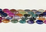 CAA4522 15.5 inches 12*20mm marquise dragon veins agate beads