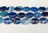 CAA4682 15.5 inches 18*25mm oval banded agate beads wholesale