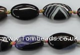 CAA491 15.5 inches 12*20mm oval agate druzy geode beads