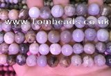 CAA4942 15.5 inches 10mm round bamboo leaf agate beads wholesale