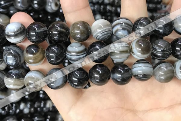 CAA4961 15.5 inches 12mm round Madagascar agate beads wholesale