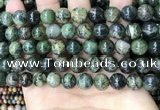 CAA4967 15.5 inches 10mm round green dendritic agate beads