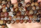 CAA5049 15.5 inches 10mm round dragon veins agate beads wholesale